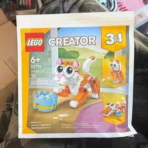 LEGO Creator 3-in-1 Orange and White Cat Set